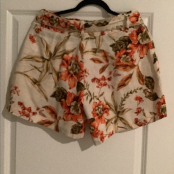 Joie 100% Linen Shortset Top M shorts Size 10 - Picture 8 of 12